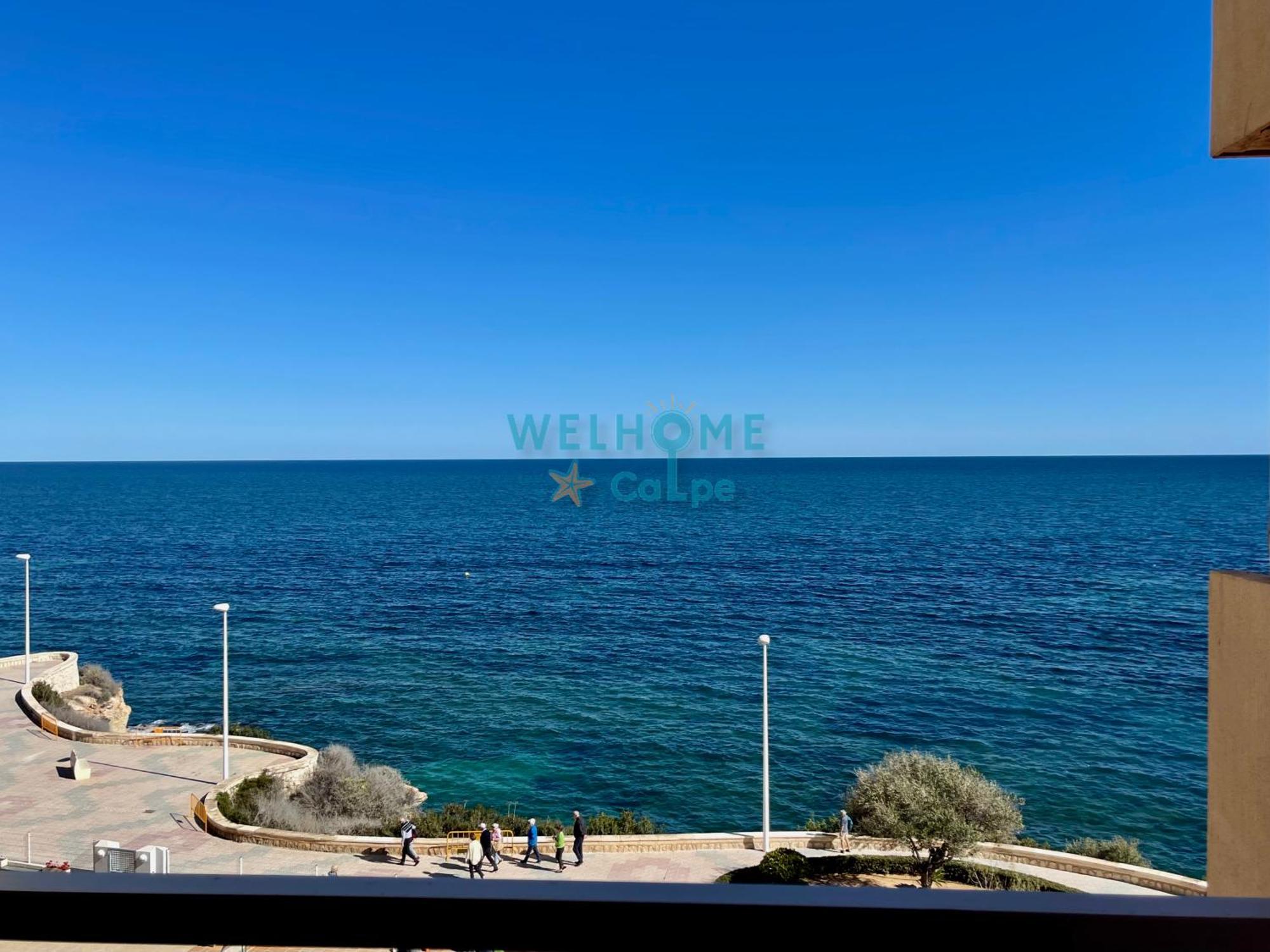 Acuarela Estudio, 1ª Linea, Vista Al Mar, Piscina Calp Exterior foto